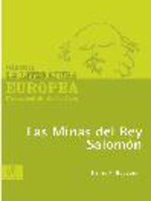 cover image of Las minas del rey Salomón